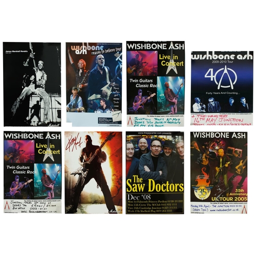 339 - Selection of posters to include a Marshall Amplification James Marshall Hendrix poster, a Marshall K... 