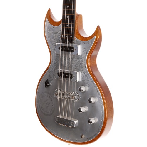 297 - Jaco Pastorius - 1974 Anthony Zemaitis Custom four string fretless bass guitar, made in England; Bod... 