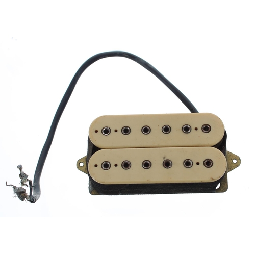 198 - Bernie Marsden - DiMarzio humbucker guitar pickup, with two DiMarzio USA humbucker pickup surrounds... 