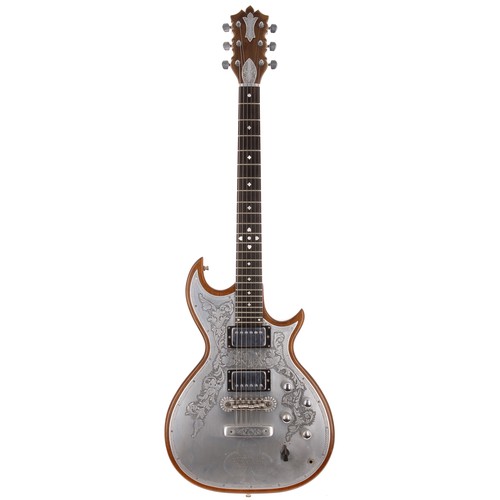 500 - 1976 Anthony Zemaitis Custom electric guitar, made in England; Body: mahogany body with Danny O'Brie... 