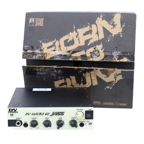 1081 - DV Mark Micro 60 Jazz guitar amplifier head, boxed*Please note: Gardiner Houlgate do not guarantee t... 