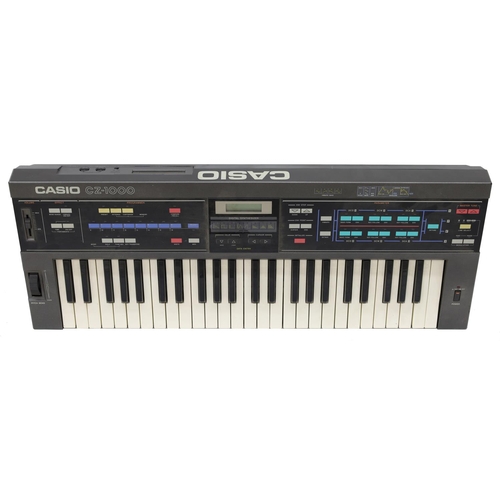 3017 - Casio CZ1000 synthesizer keyboard, made in Japan*Please note: Gardiner Houlgate do not guarantee the... 