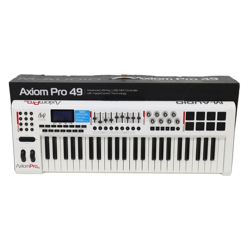 3018 - M-Audio Axiom Pro 49 keyboard controller, boxed*Please note: Gardiner Houlgate do not guarantee the ... 