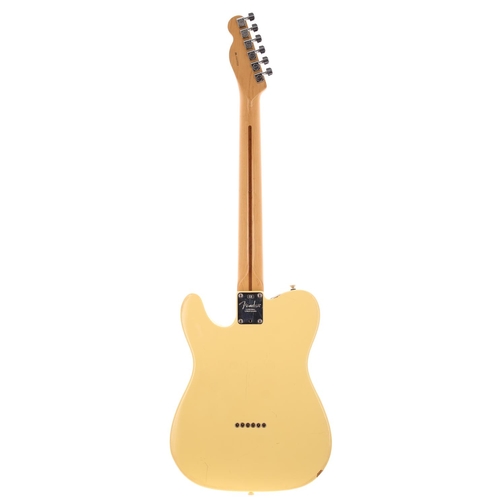 368 - 2003 Fender American Telecaster electric guitar, made in USA; Body: blonde finish, heavy blemishes a... 