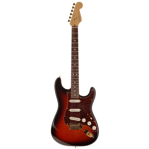 386 - 1996 Fender 50th Anniversary Limited Edition Stratocaster electric guitar, made in USA; Body: sunbur... 