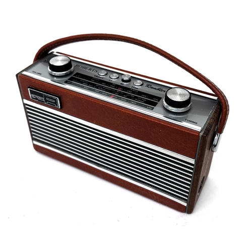 1083 - Roberts Rambler II radio, converted with input jack to allow guitar connection whilst the radio is r... 