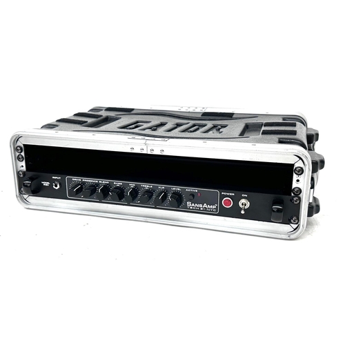 1133 - Tech 21 SansAmp Model RB1 rack unit, within a Gator flight case*Please note: Gardiner Houlgate do no... 