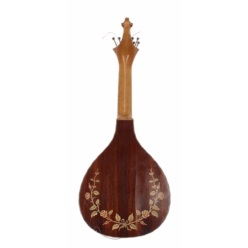 1585 - Good Portuguese guitar by and labelled Joao Miguel Andrade...Lisboa...Alban Voigt & Co., 14, Edm... 