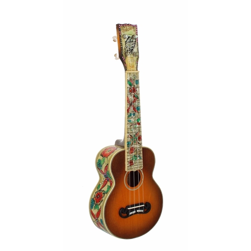 1608 - Interesting and unique Gibson Custom Shop Original decorative ukulele made by Greg Rich & Jim Tr... 