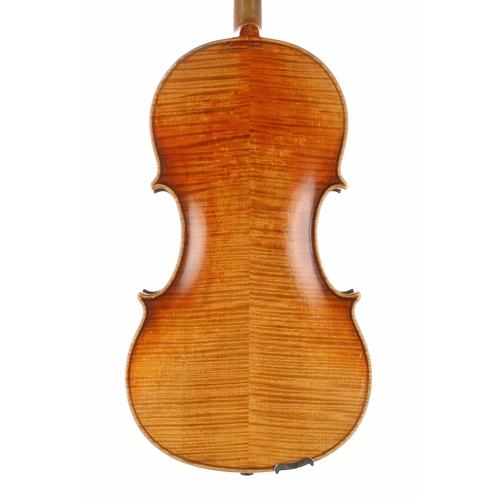 2450 - German viola labelled Hermann Ritter invenit.privileg.Nr. 183, K.A. Horlein fecit. Wurzburg 1890, st... 