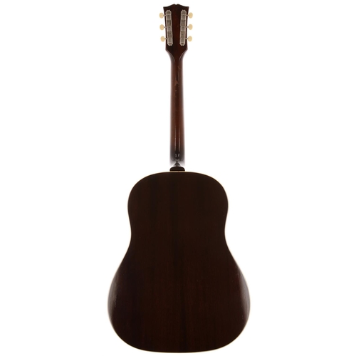 475 - 1967 Gibson J-45 ADJ acoustic guitar, made in USA; Back and sides: mahogany, light marks to back, ch... 