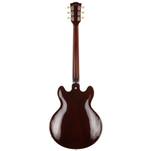 483 - Gibson Custom Shop CS-336 F semi-hollow body electric guitar, made in USA; Body: sunburst finish fig... 