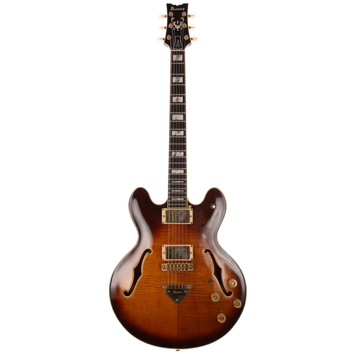 559 - 1978 Ibanez Artist 2630 semi-hollow body electric guitar, made in Japan; Body: tobacco sunburst fini... 