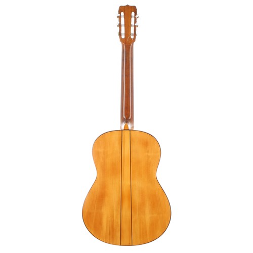 3240 - 1935 José Ramirez Flamenco guitar, made in Spain; Back and sides: cypress, repaired hairline crack t... 