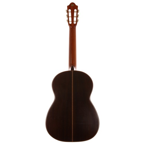 3228 - 1990 Alistair McNeill classical guitar, made in Wiltshire, England; Back and sides: Indian rosewood,... 