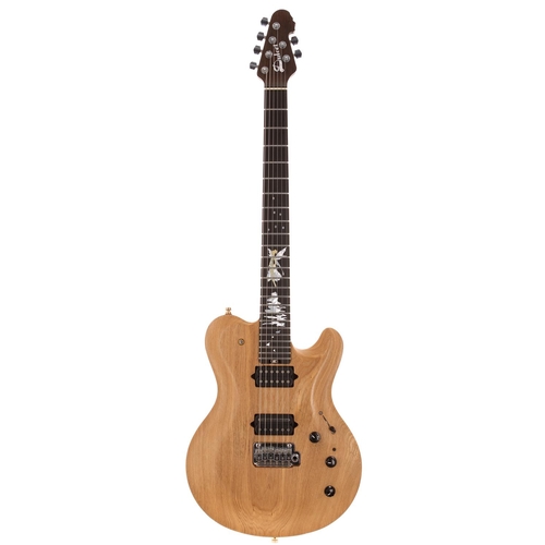 683 - Good quality 'Dulcet' Custom electric guitar guitar; Body: natural single cutaway body; Neck: bolt o... 