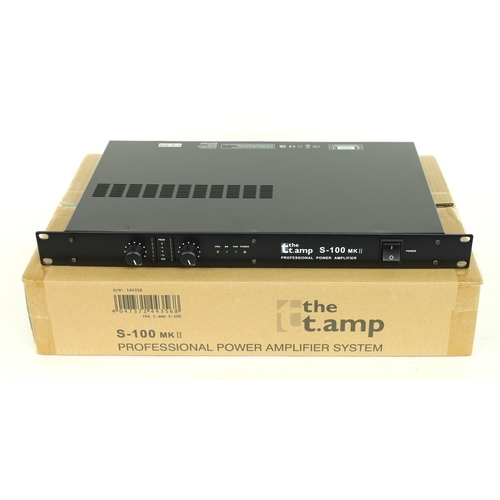 3054 - Thomann The t.amp. S-100 Mk II power amplifier, boxed*Please note: Gardiner Houlgate do not guarante... 