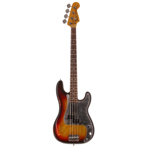 307 - Nevil Kiddier (Glyder & The Pinkees) - stage and studio used 1976 Fender Precision Bass guitar, ... 