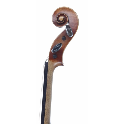 2472 - Good early 20th century violin, 14 1/16