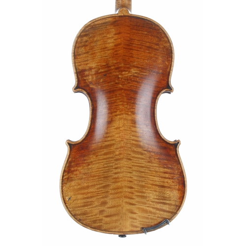 2483 - Good Wolff Bros violin labelled Nicolaus Amatus fecit, in Cremona, 1613, Original Copy by Wolff Bros... 