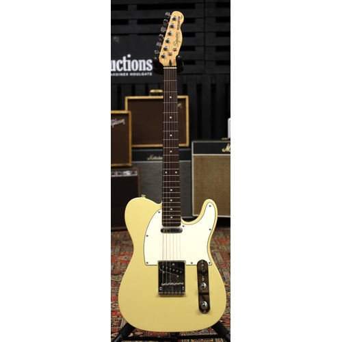 760 - 2000 Squier by Fender Standard Series Telecaster electric guitar, made in Indonesia; Body: blonde fi... 