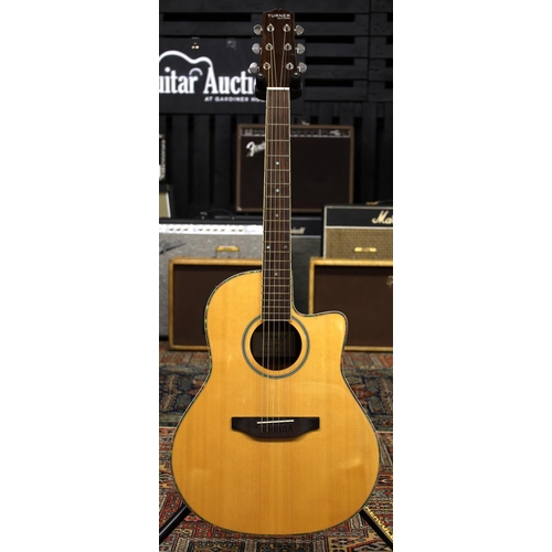 779 - 2011 Turner Guitars RB20 electro-acoustic guitar, natural maple back and sides and spruce top (new/o... 