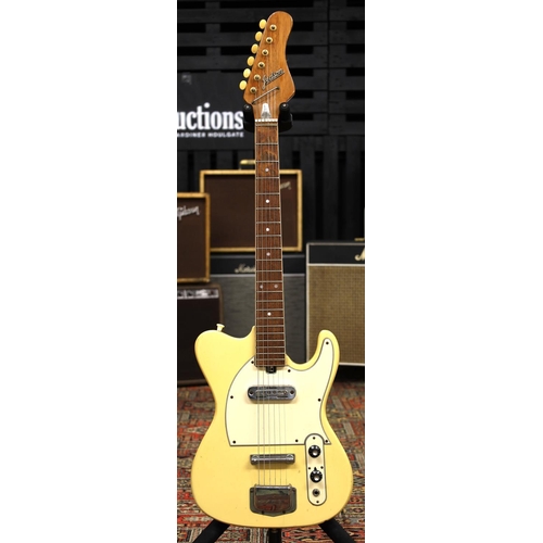 830 - 1960s Jedson T-Type electric guitar, blonde finish (imperfections)*Sold on behalf of Changing Tunes ... 