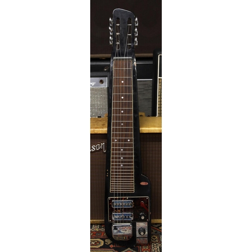 851 - Old modified six string electric lap guitar