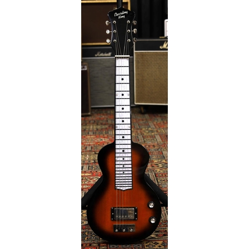 863 - Recording King electric lap guitar, within Clearwater gig bag