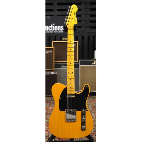 897 - JHS Vintage Reissued Series V52 electric guitar; Body: butterscotch finish; Neck: maple; Fretboard: ... 