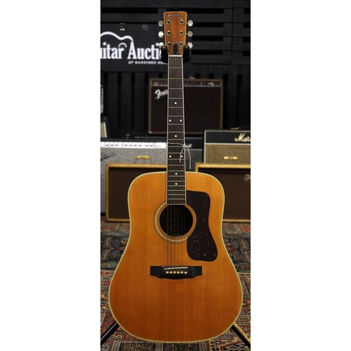 923 - Mountain W230 acoustic guitar, made in Japan; Back and sides: laminated rosewood, scuffs, dings and ... 