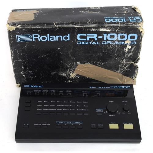 3074 - Roland CR-1000 Digital Drummer, boxed*Please note: Gardiner Houlgate do not guarantee the full worki... 