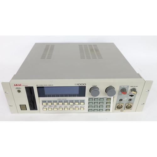 3077 - Akai Professional S1000 midi stereo digital sampler rack unit*Please note: Gardiner Houlgate do not ... 