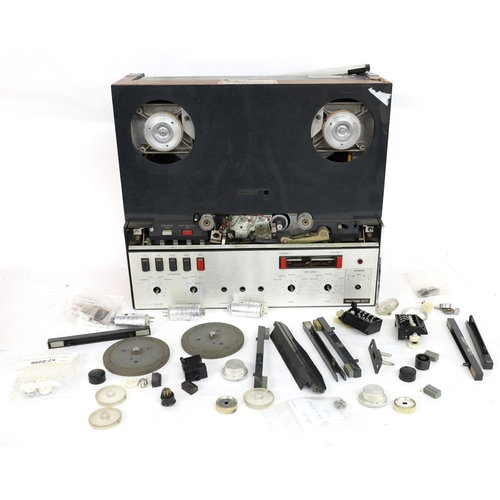 3089 - Revox A77 Professional HS77 reel-to-reel tape recorder for spares/repair; together with a selection ... 