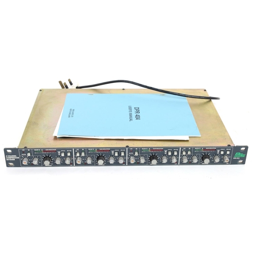 3090 - BSS DPR-404 compressor rack unit, with manual*Please note: Gardiner Houlgate do not guarantee the fu... 