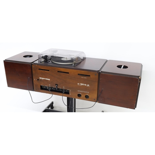 3098 - Brionvega RR-126-FO-ST radiofonografo stereo, made in Italy, circa 1965*Designed and made in Milan, ... 