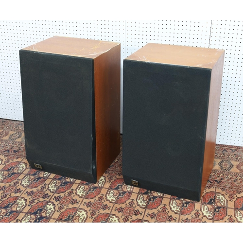 3101 - Pair of Wharfedale Teesdale SP2 hifi speakers (main speakers at fault)*Please note: Gardiner Houlgat... 