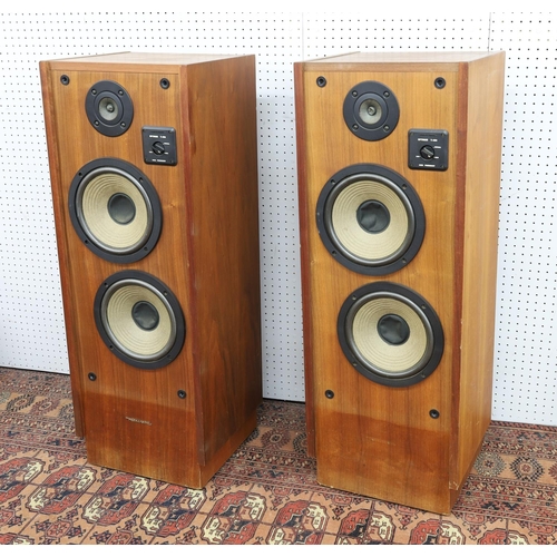 3102 - Pair of Realistic Optimus T-100 hifi speakers*Please note: Gardiner Houlgate do not guarantee the fu... 