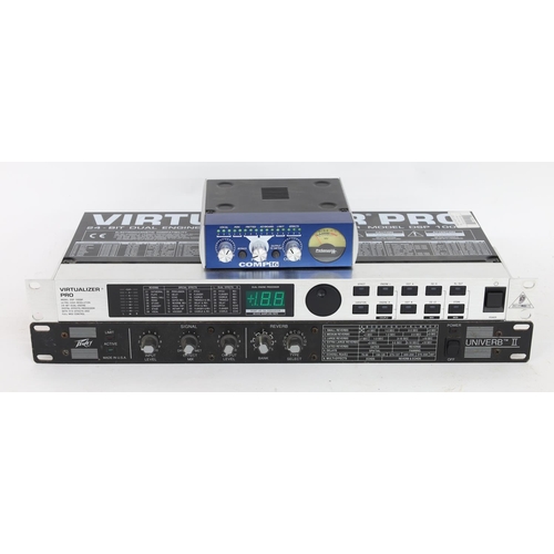 3107 - Peavey Univerb II rack unit; together with a Behringer Virtualizer Pro rack unit and a Pre Sonus Com... 