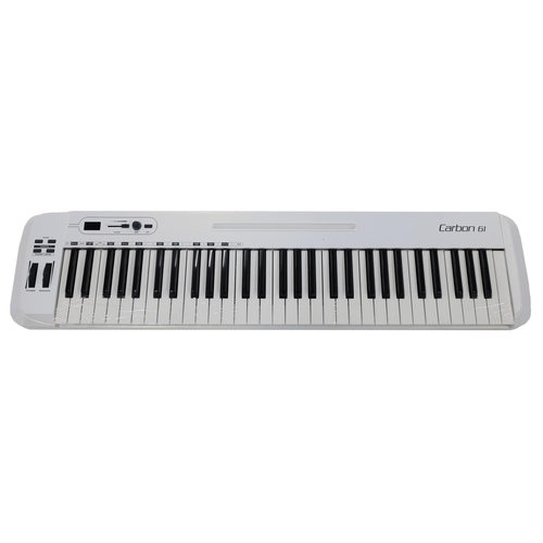 3114 - Samson Carbon 61 USB Midi Controller keyboard, with original box and packaging (new/B stock)*Please ... 