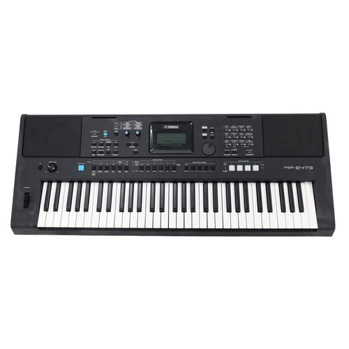 3119 - Yamaha PSR-E473 digital keyboard, with original box and packaging (new/B stock)*Please note: this lo... 