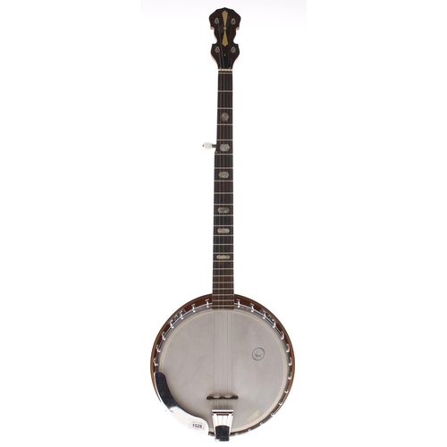 1528 - Modern KB-54 five string banjo with 11