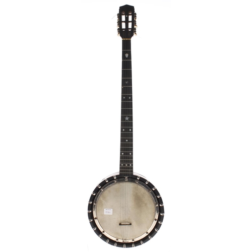 1530 - Three old resonator banjos, inscribed Essex & Cammeyer, 59 Piccadilly, London to the side of the... 