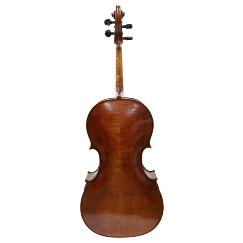 2515 - Good modern English violoncello by William Piper and labelled The English Cello, Especially Handmade... 