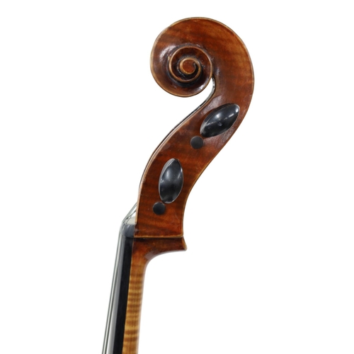 2515 - Good modern English violoncello by William Piper and labelled The English Cello, Especially Handmade... 