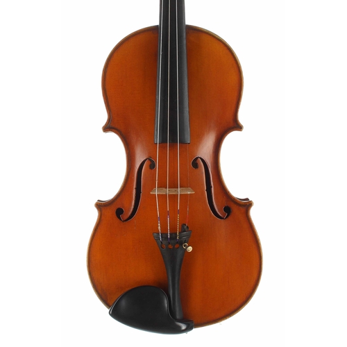 2486 - Good violin labelled and probably by Giuseppe Corsi, Roma, fece anno 1924 no. 97; also stamped Roma ... 