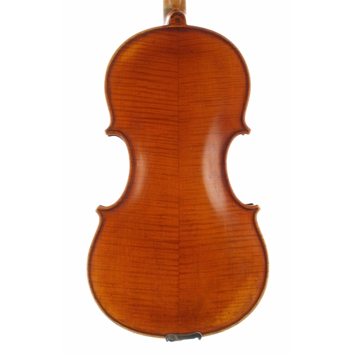 2486 - Good violin labelled and probably by Giuseppe Corsi, Roma, fece anno 1924 no. 97; also stamped Roma ... 