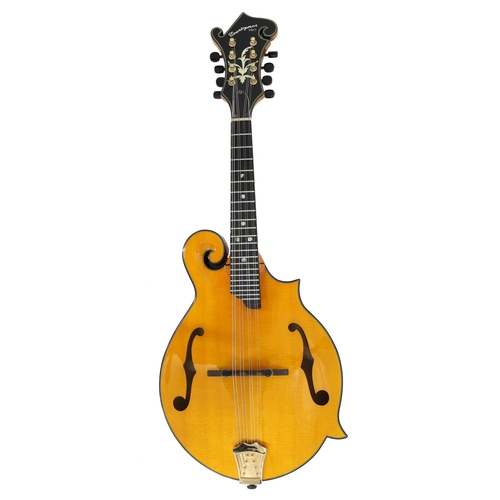 1588 - Countryman Pro F style mandolin, within a fitted Gator hard case