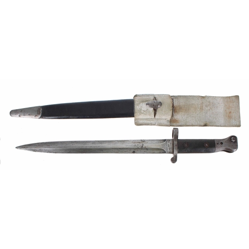 677 - WWII infantry bayonet by Wilkinson London, the 12