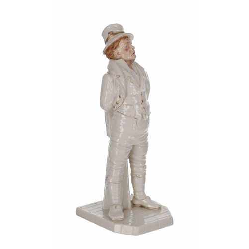 728 - Royal Worcester porcelain Irishman figure, a James Hadley design from the Countries of the World Ser... 